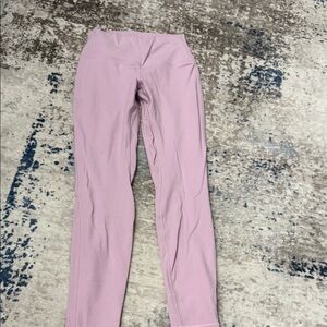 Lululemon Light Pink High-Waisted Leggings